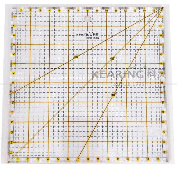 Kearing® liniaal 16x16-Fournituren.nl