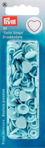 Color Snaps - Hartje - Licht blauw - 393320 - Fournituren Zakelijk