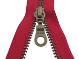 Deelbare ritsen - brons - YKK - 20/25/30/35 - Fournituren Zakelijk