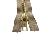 Deelbare ritsen - goud - YKK - 20/25/30/35