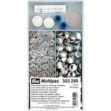 Multipac Prym Stofknopen - 15mm - Zilver - 323250 - Fournituren Zakelijk