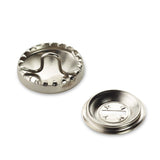 Multipac Prym Stofknopen - 15mm - Zilver - 323250 - Fournituren Zakelijk