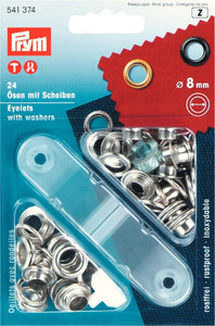 Nestels - Prym - 8MM zilver - 541374 - Fournituren Zakelijk
