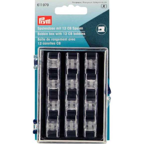 Prym Spoelendoos - Met plastic spoeltjes - 611979 - Fournituren Zakelijk